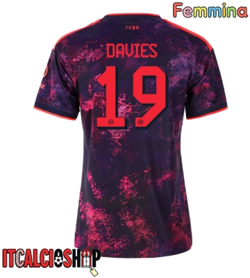 Bayern Munich Alphonso Davies #19 Terza Maglia Femmina 2026-27 Manica Corta